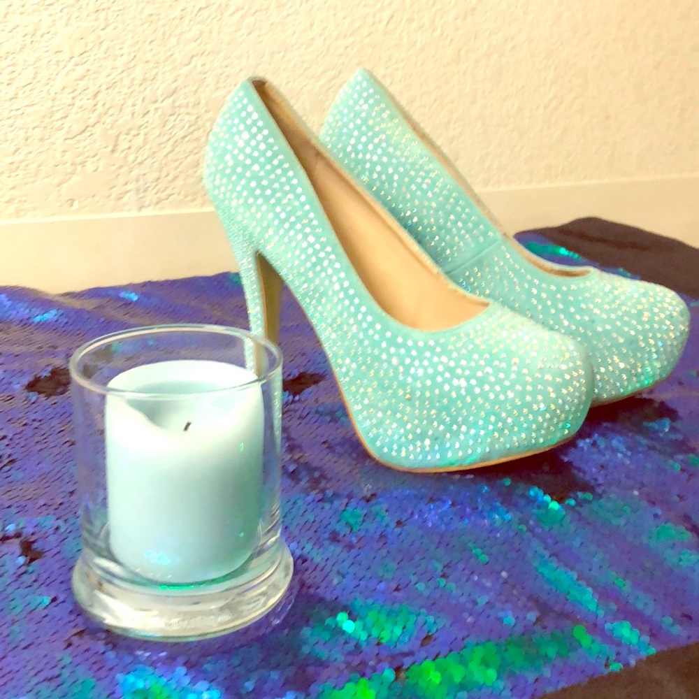 Delicacy Studded Platform Stilettos 👠